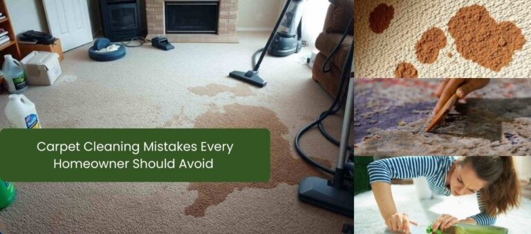 Carpet Cleaning Mistakes Every Homeowner Should Avoid