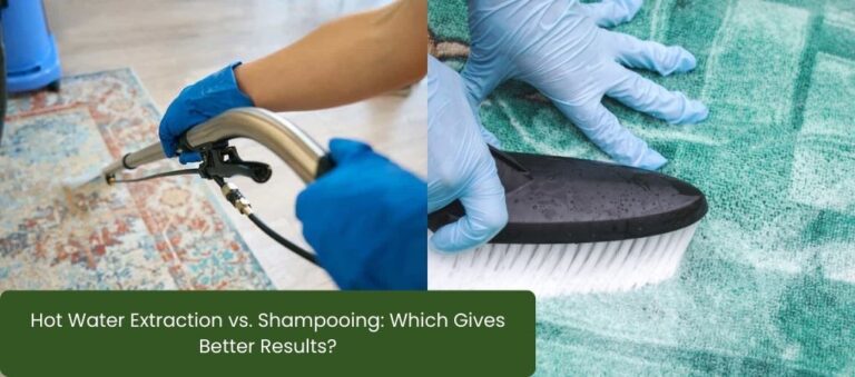 Hot Water Extraction vs. Shampooing: Which Gives Better Results?