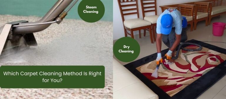 Steam Cleaning vs. Dry Cleaning: Which Carpet Cleaning Method Is Right for You?